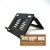 Motebook Laptop Stand Aluminium Alloy Adjustable , Tablet Holder Multi-Angle Stand Heat Release and Foldable